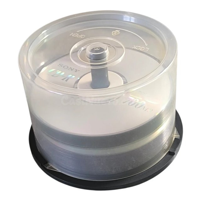 10 CD-R Sony + 17 DVD-R Verbatim Virgenes