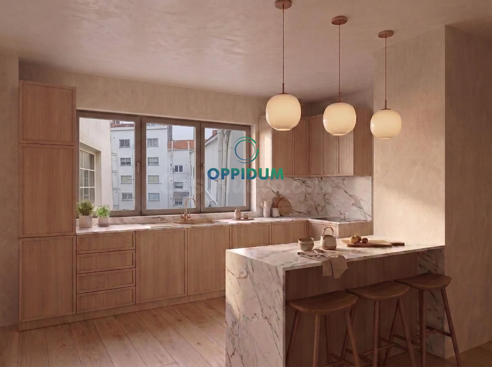 Venta Piso con vistas al mar en Zalaeta, A Coruña, 3 dormito - foto 4