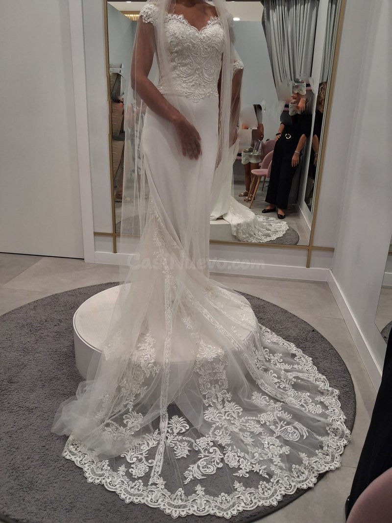 Vestido de Novia Blanco en Málaga