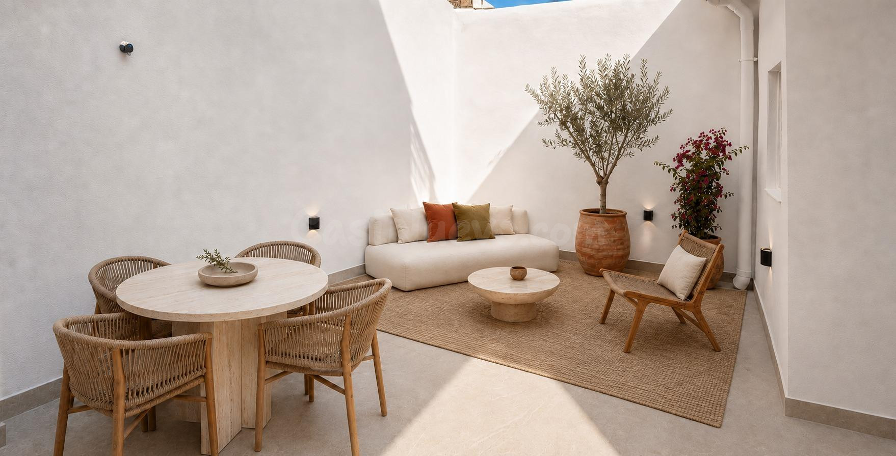 Ruzafa: Bajo reformado de diseño con terraza interior privada, 2 baños y clima frío/calor - foto 3