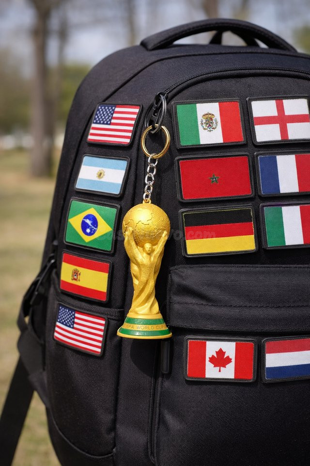 Llavero 3D del Trofeo FIFA 2026 – Edición Coleccionista en España
