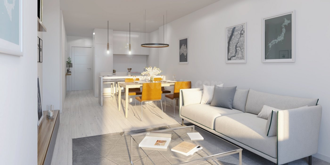 APARTAMENTO DE 2 DORMITORIOS Y 2 BAÑOS EN PLAYA FLAMENCA (OR - foto 2