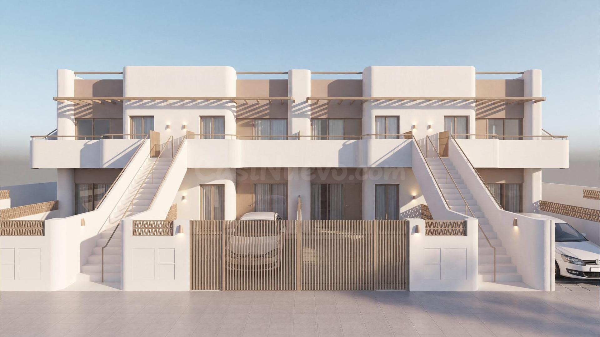 Bungalows de nueva construcción exclusivos con piscina privada en Pilar de la Horadada - foto 5