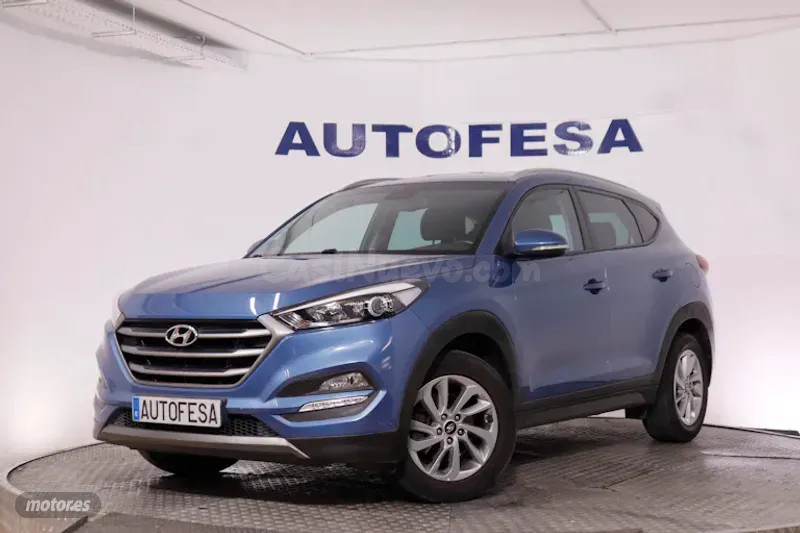 Hyundai Tucson 2016 Diesel a la venta en Alpedrete - 122.100 km, Color Azul