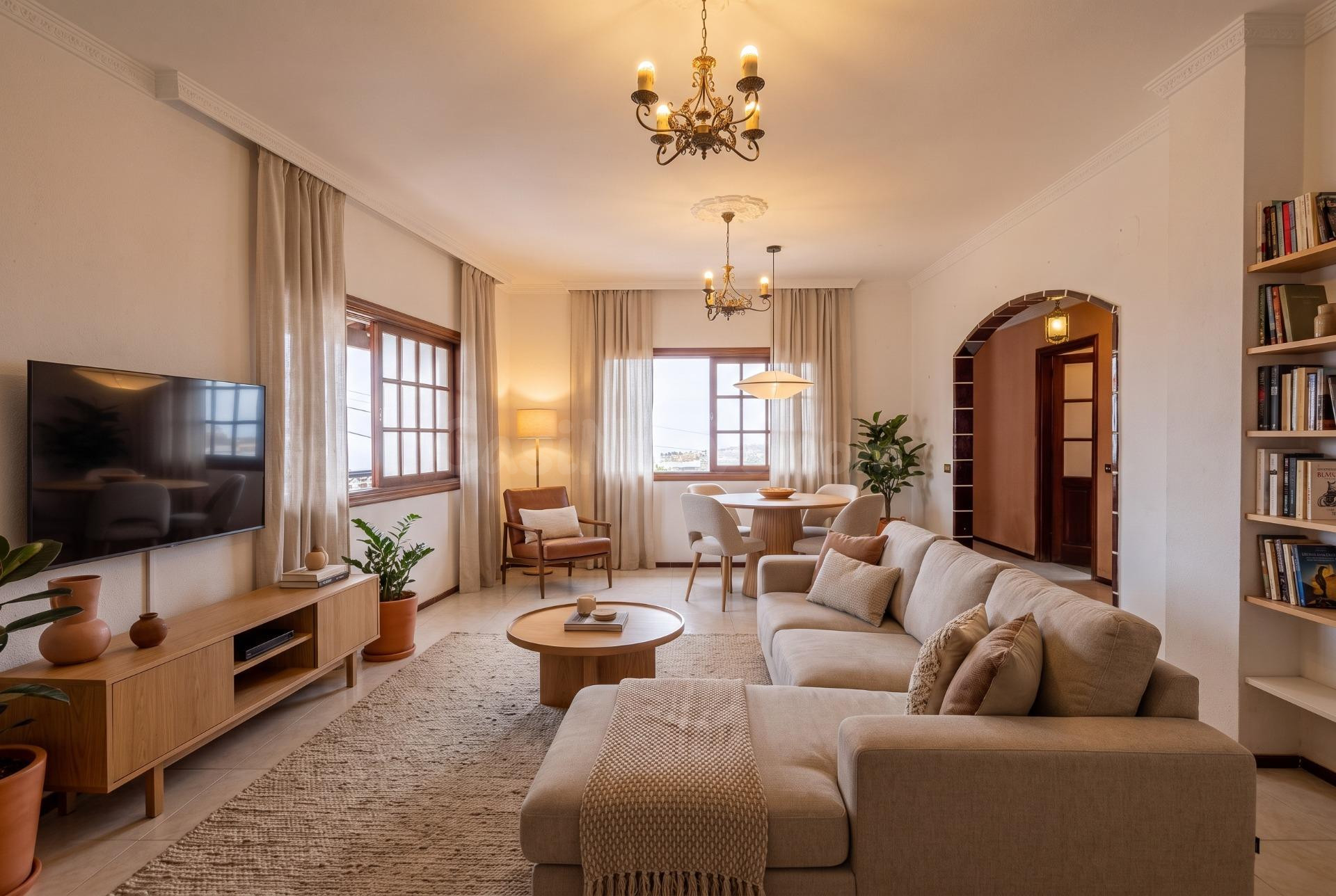 Gran casa con terrazas y enorme potencial en Tegueste - foto 3