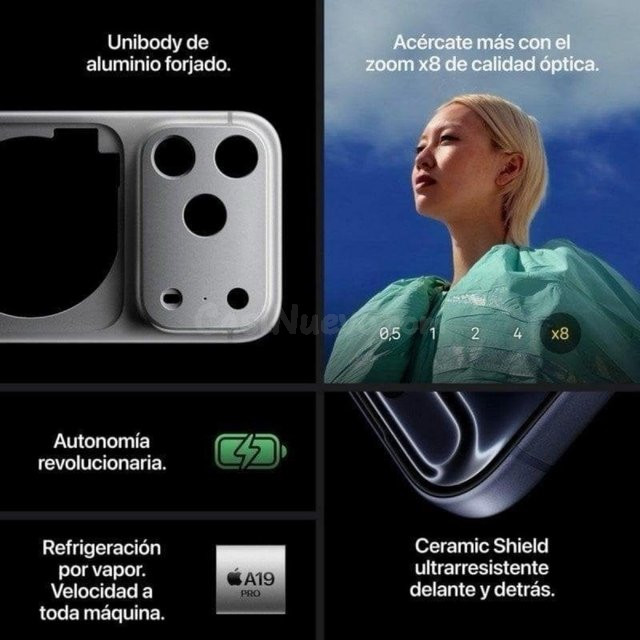 iPhone 17 Pro Naranja Cósmico 256GB - foto 3