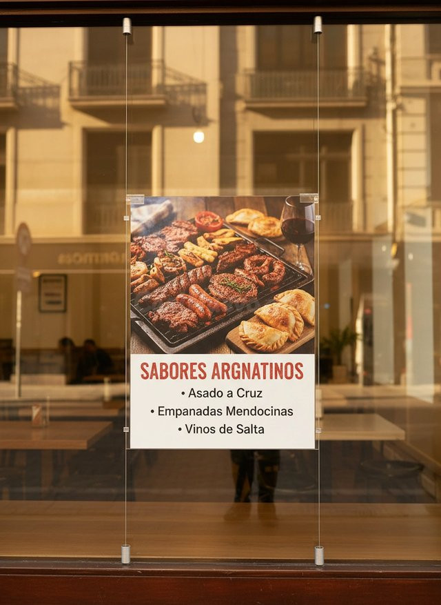 Carteles publicitarios personalizados para restaurantes – Impreco en Madrid - foto 4