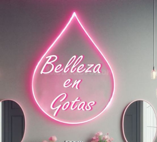 Letrero Neónflex para Salones de Belleza en España
