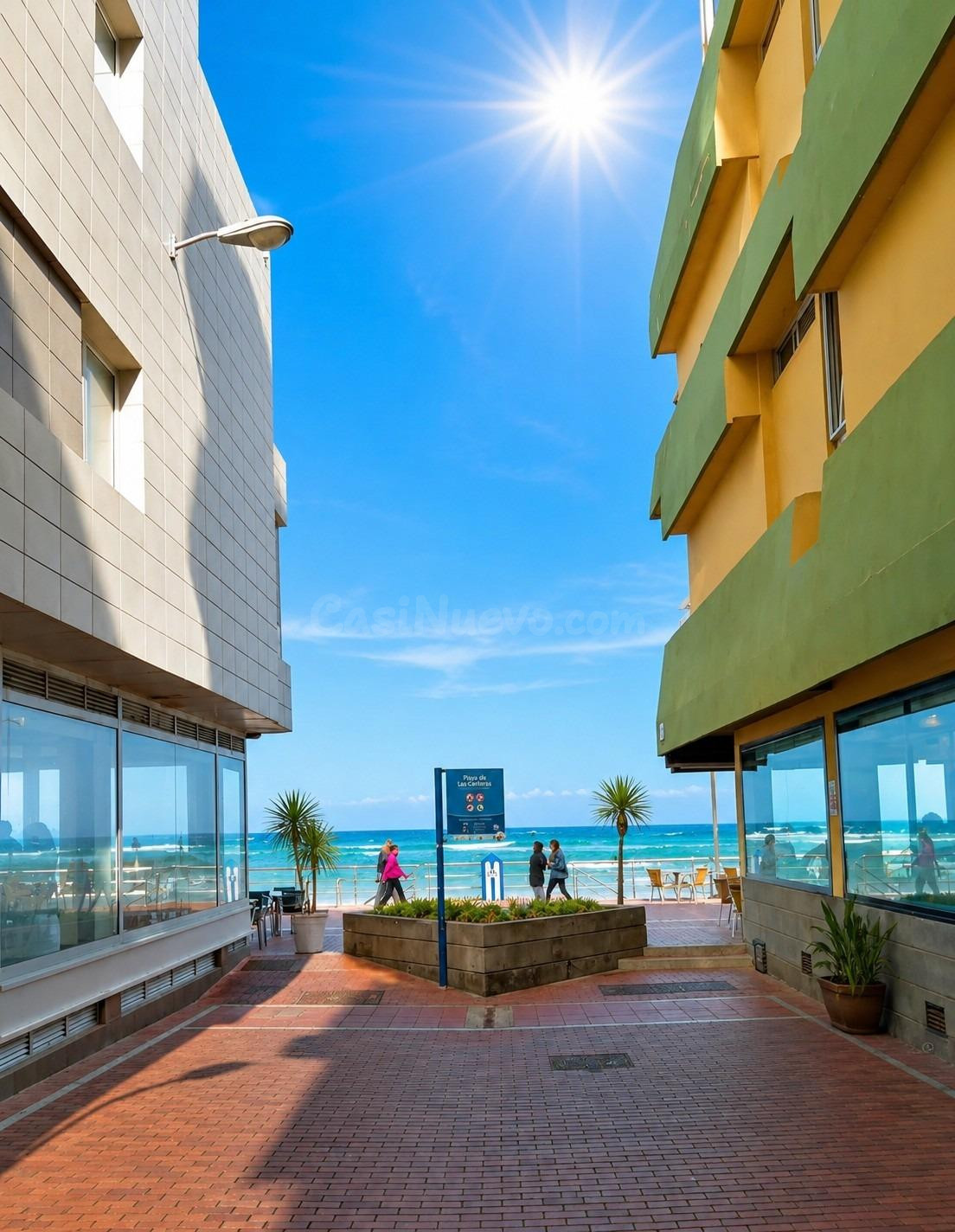 ALQUILER POR TEMPORADAS  DE APARTAMENTO CERCA DEL MAR REFORMADO  MUY LUMINOSO.