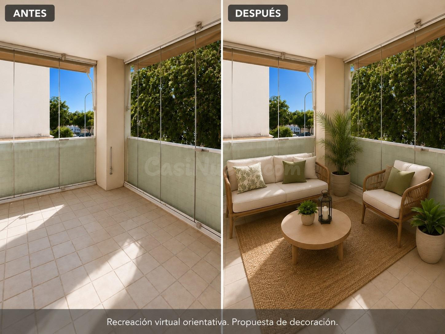 Amplio piso de 4 dormitorios con terraza a 200 metros de la  - foto 4