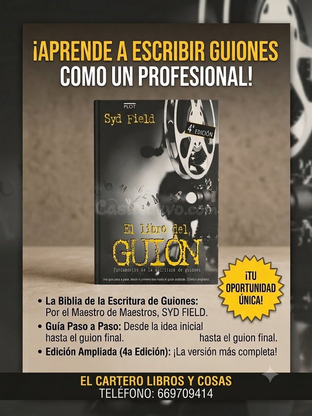 EL LIBRO DEL GUIÓN: Fundamentos de la escritura de
