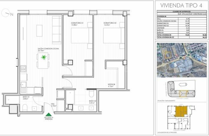 🏡 PROMOCIÓN DE 5 VIVIENDAS DE OBRA NUEVA – ZONA CASTELLANOS, - foto 4