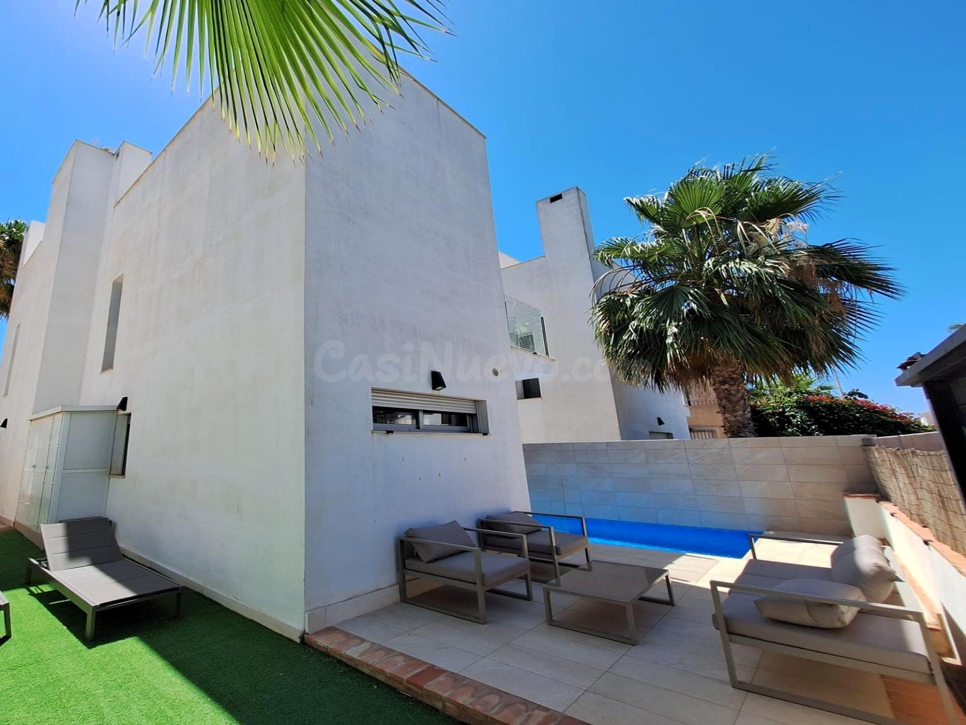 Villa moderna en Los Frutales (aprox. 124 m2 + terrazas) con - foto 2