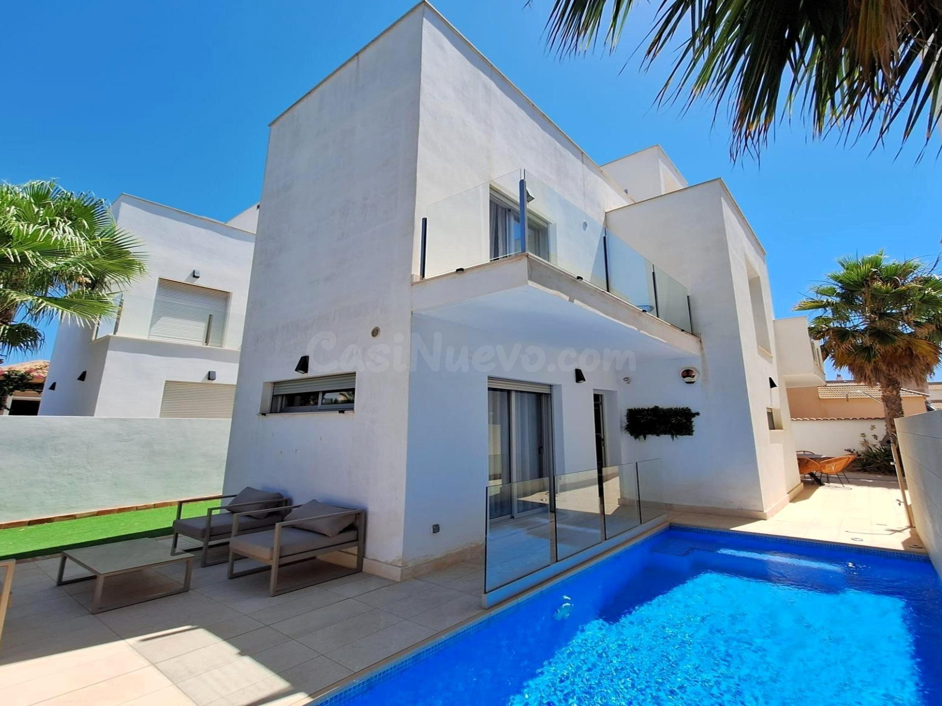 Villa moderna en Los Frutales (aprox. 124 m2 + terrazas) con - foto 5