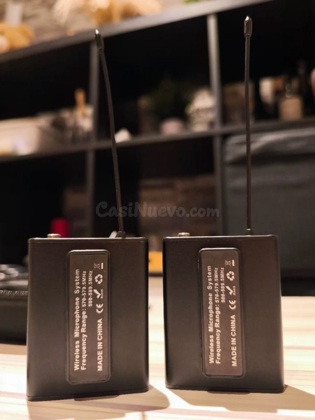 2 Micrófonos Inalámbricos BALILA UHF - foto 3