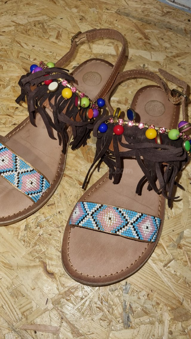 Sandalias mujer estilo boho con detalles originales en Gijón - foto 4