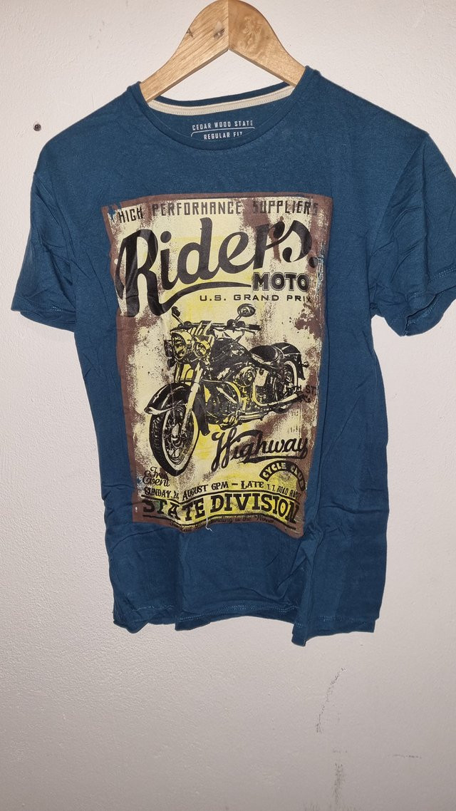 Camiseta motera estilo Riders Highway Gijón - foto 2