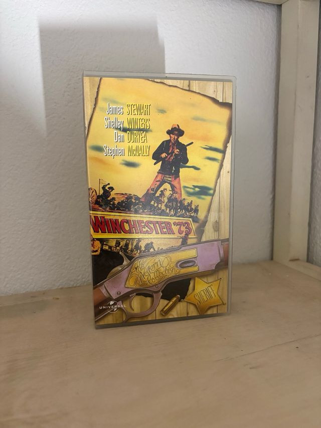 VHS clásica Winchester 73 western Gijón - James Stewart