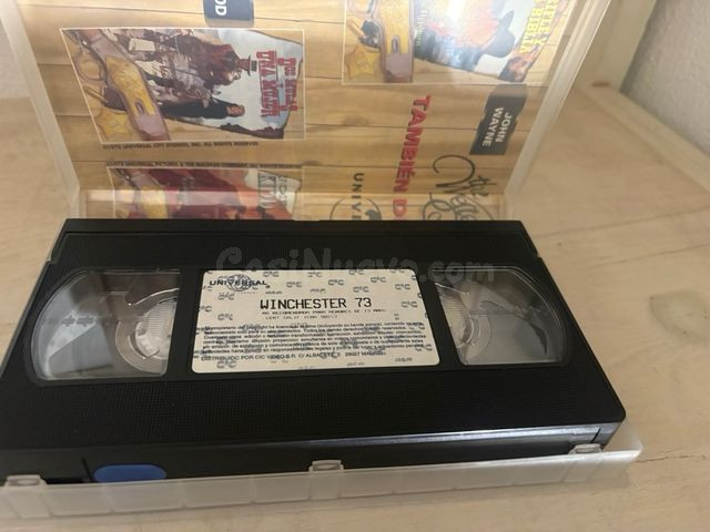 VHS clásica Winchester 73 western Gijón - James Stewart - foto 3