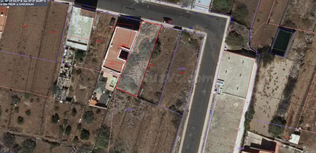TERRENO URBANO DE 222M2 EN BARRANCO HONDO, CANDELARIA, ISLAS - foto 4