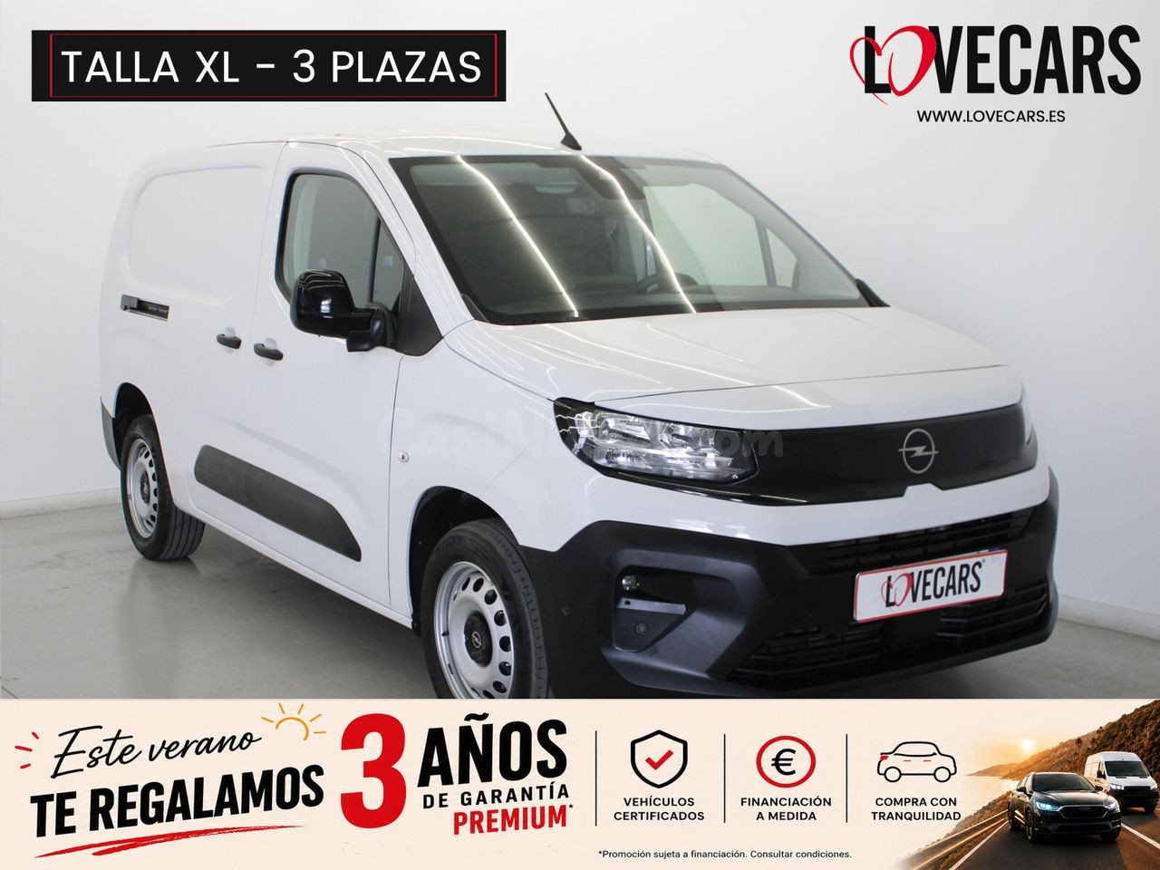 Opel Combo Cargo BLUEHDI FG. XL 3 PLAZAS 100