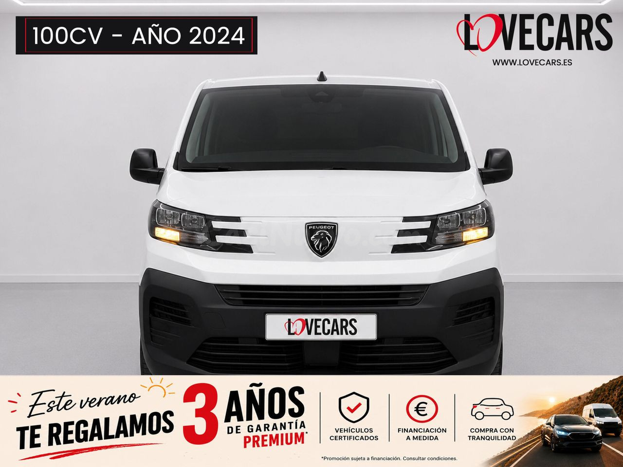 Peugeot Partner PARTNER Standard 600kg BlueHDi 100