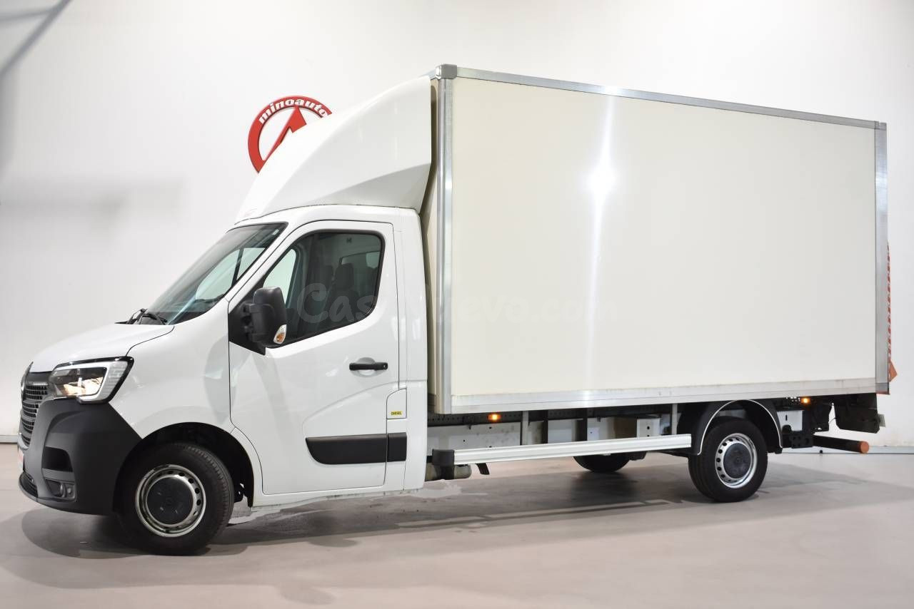 RENAULT MASTER CHASIS CABINA CARROZADO PAQUETERA CAMIÓN 3500 2.3 BLUE DCI 145 CV CON PLATAFORMA ELEV...