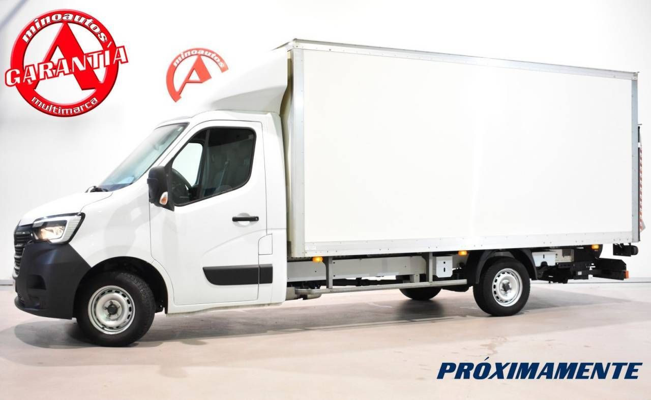 RENAULT MASTER CHASIS CABINA CARROZADO PAQUETERA CAMIÓN 3500 2.3 BLUE DCI 145 CV CON PLATAFORMA ELEV...