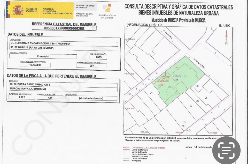 Local comercial en Venta en Murcia Murcia - foto 2