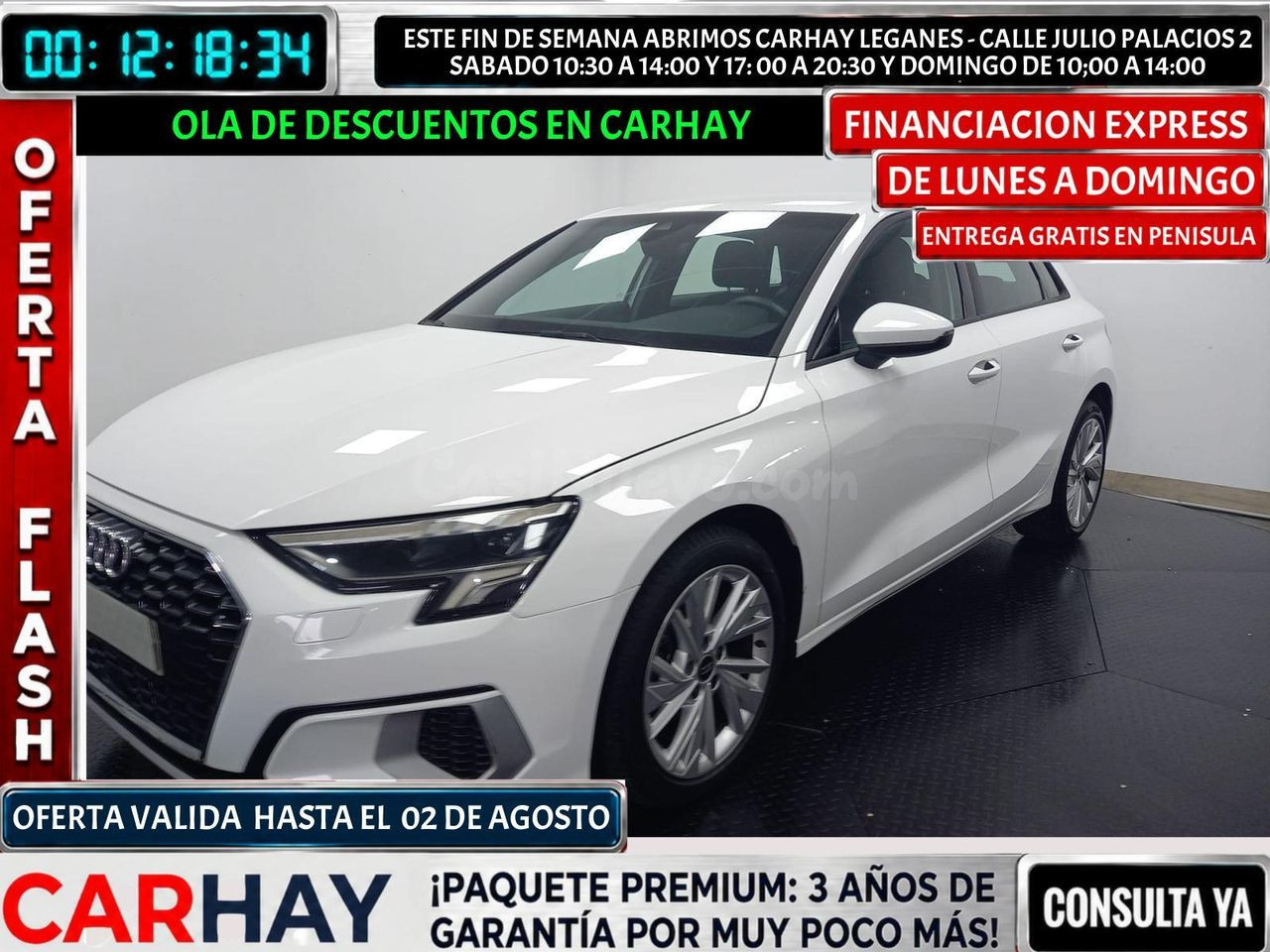 Audi A3 Sportback 30 TFSI 81kW (110CV) S tronic