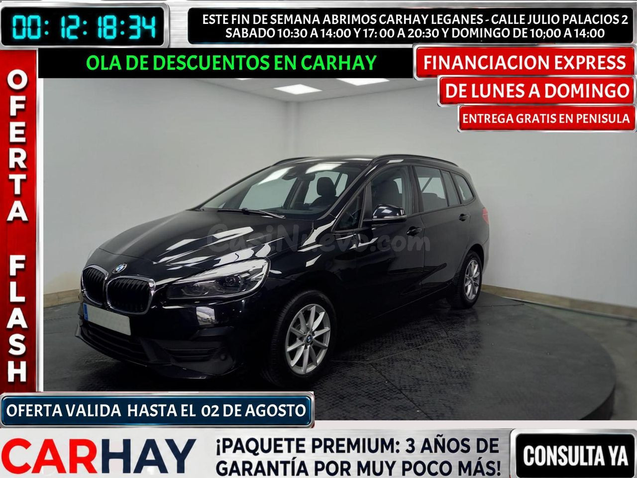 BMW SERIE 2 GRAN TOURER 1.5 216D 7 PLAZAS