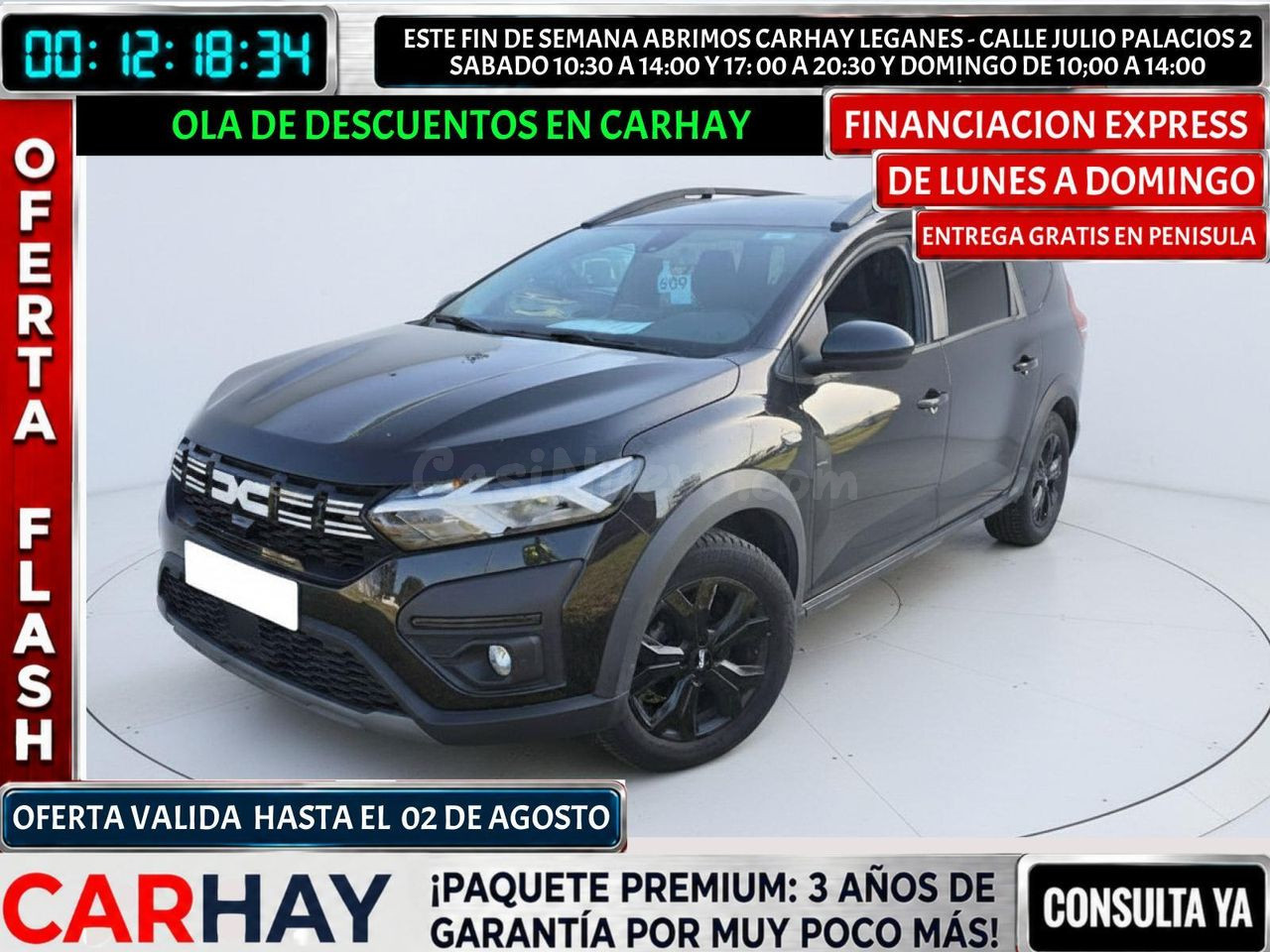 Dacia Jogger Extreme Go 74kW (100CV) ECO-G 7 plazas