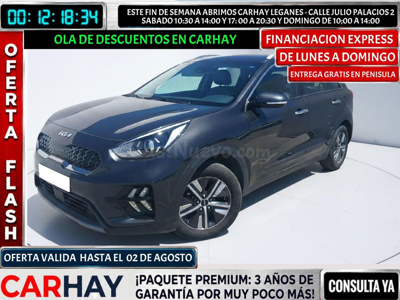 Kia Niro 1.6 GDi HEV 104kW (141CV) Drive