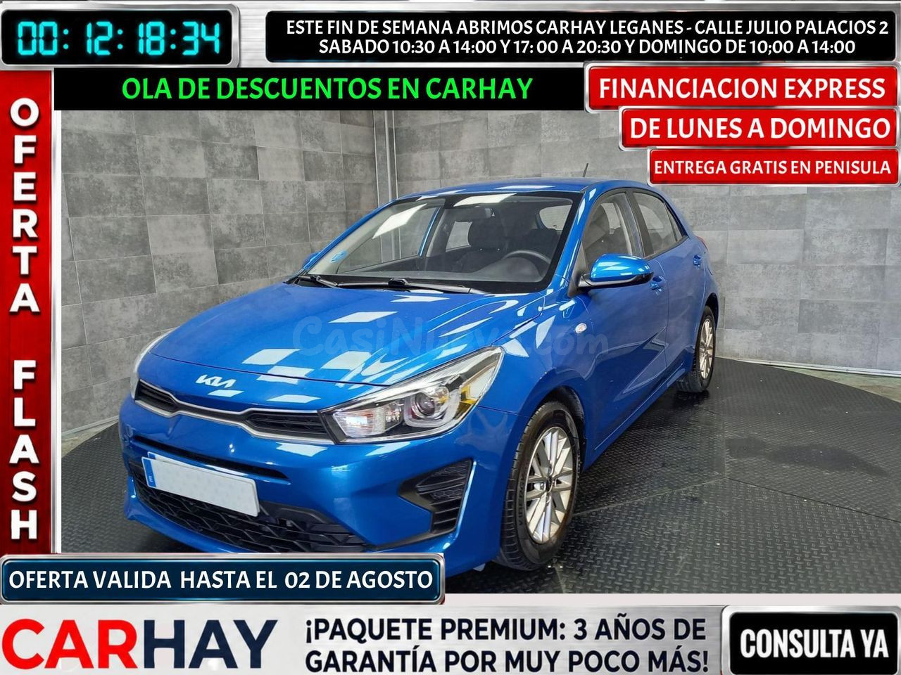 KIA RIO 1.0 T-GDi 74kW (100CV) MHEV iMT Concept