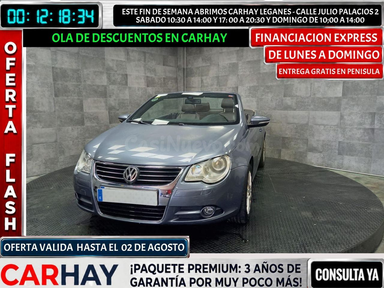 Volkswagen Eos 2.0 TDI 140cv DPF DSG
