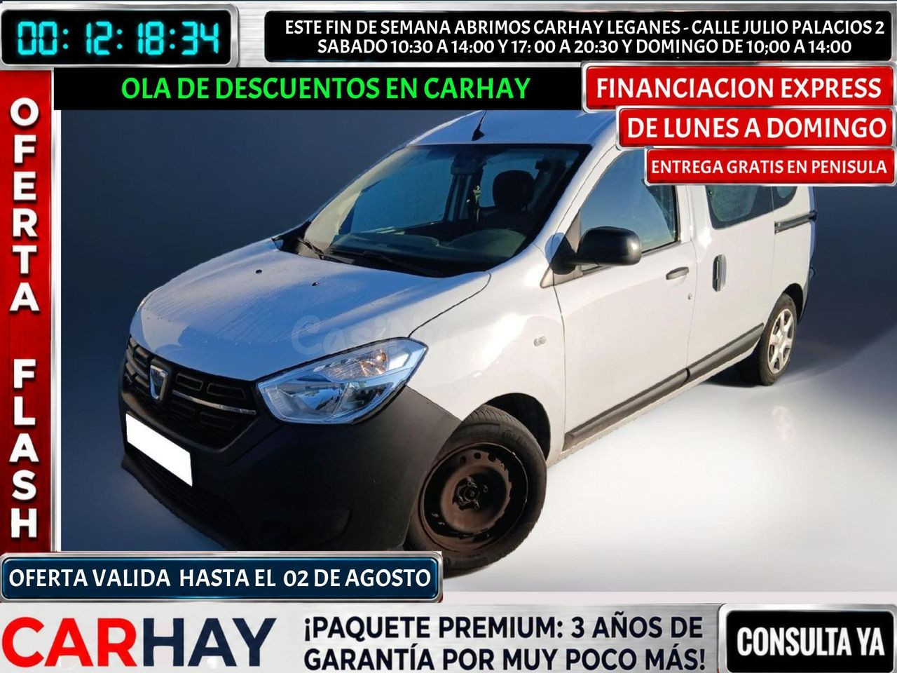 DACIA DOKKER COMBI Essential 1.6 80kW 110CV ECO-GLP