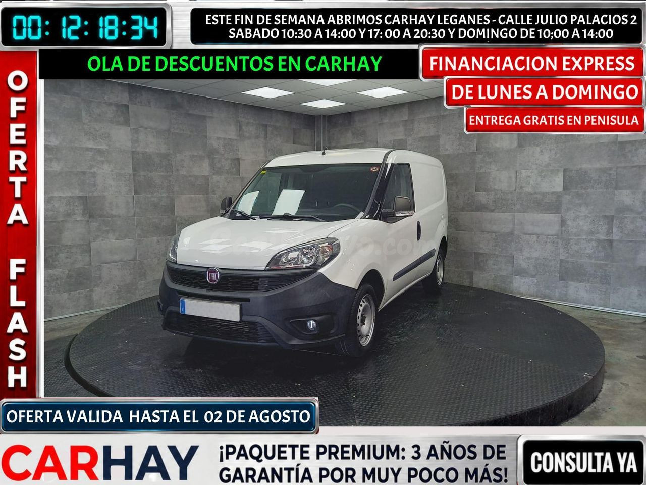 FIAT DOBLÓ Cargo Base 1.3 Multijet 70kW (95CV)