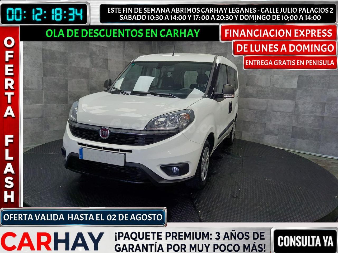 FIAT DOBLÓ CARGO COMBI N1 SX 1.3 MJET 70KW (95CV)