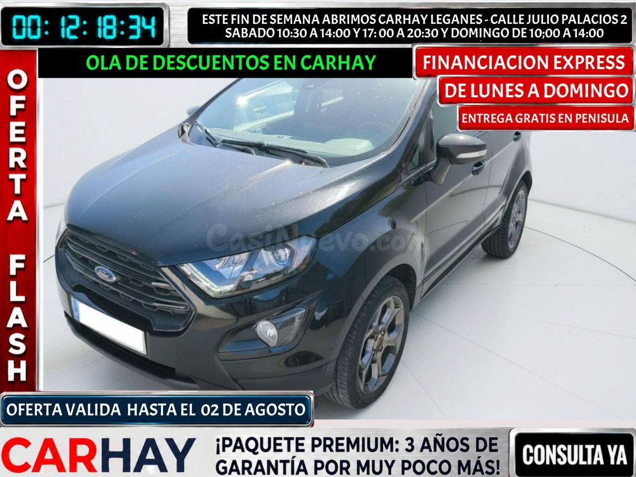 FORD ECOSPORT ST-LINE 1.0 ECOBOOST 125CV