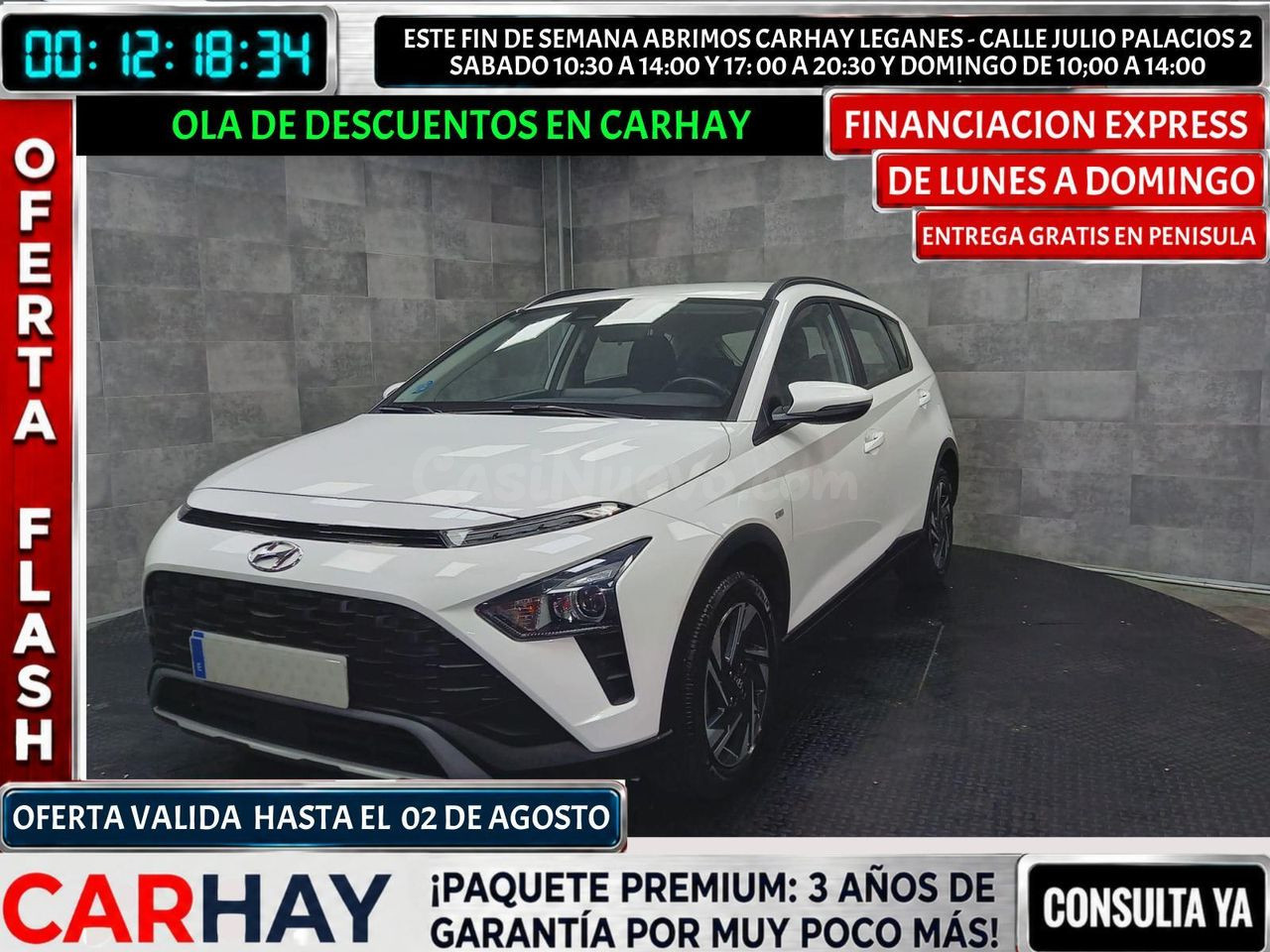 HYUNDAI BAYON 1.0 TGDI 74kW (100CV) 48V Maxx