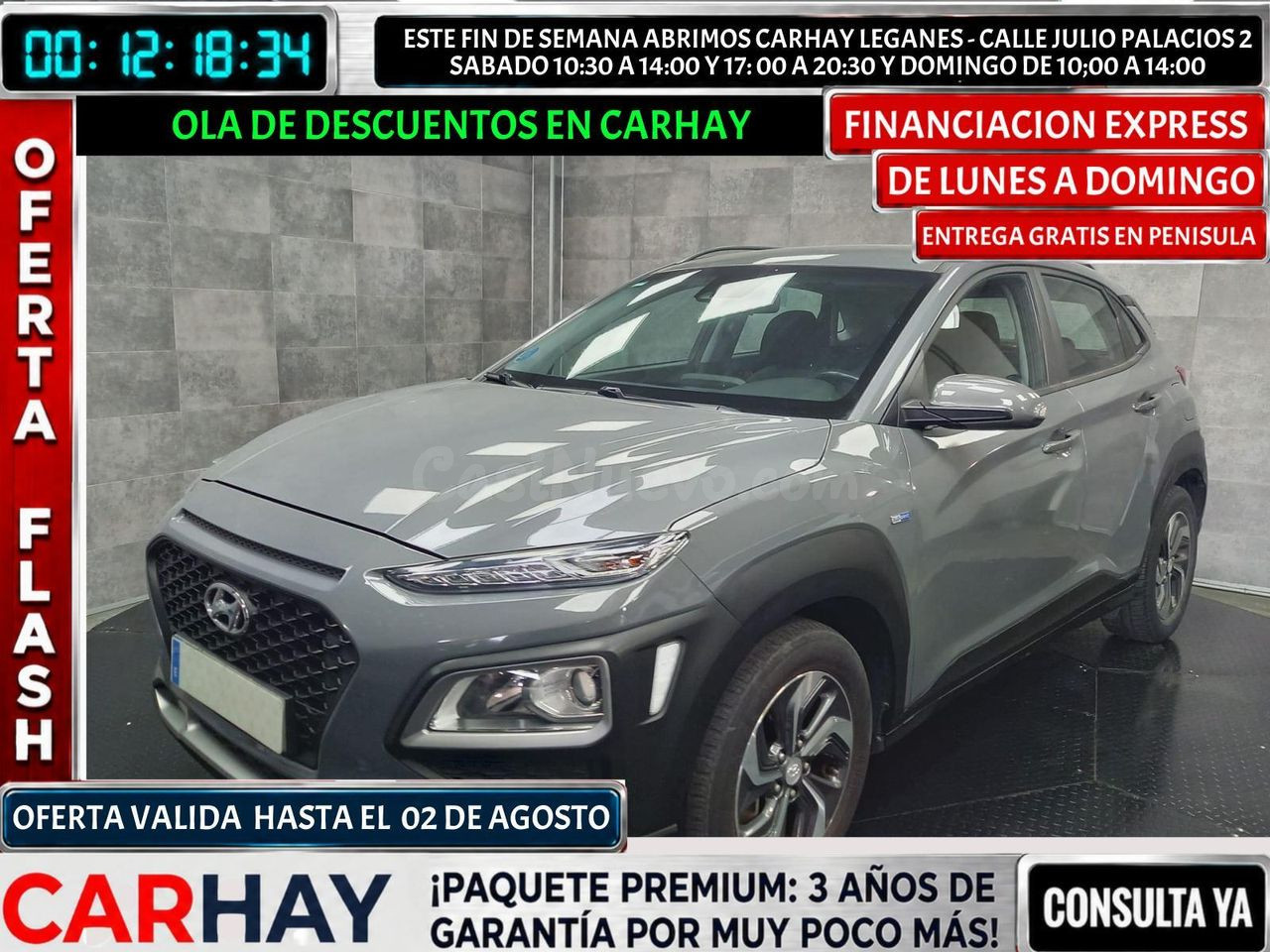 HYUNDAI KONA 1.6 GDI HEV Klass DT