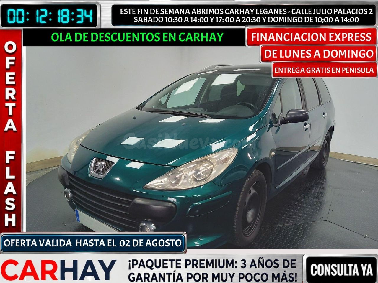 PEUGEOT 307 1.6 hdi