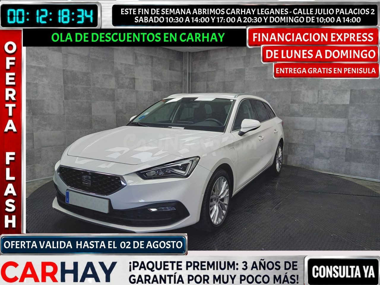 SEAT LEON SP 1.4 e-Hybrid DSG S&S Xcellence Go L
