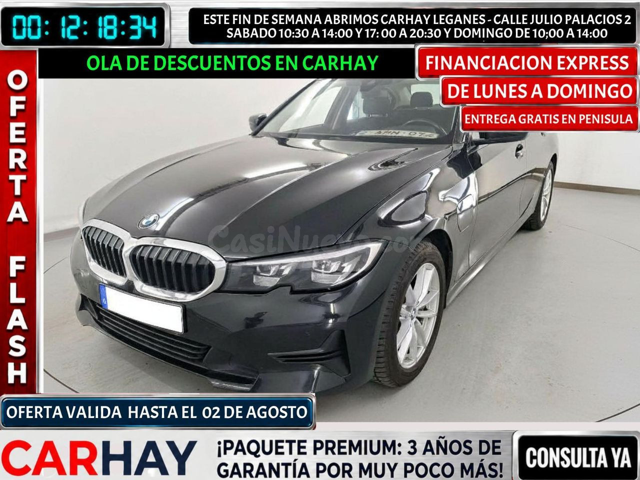 BMW SERIE 3 2.0 330E (135KW) BERLINE