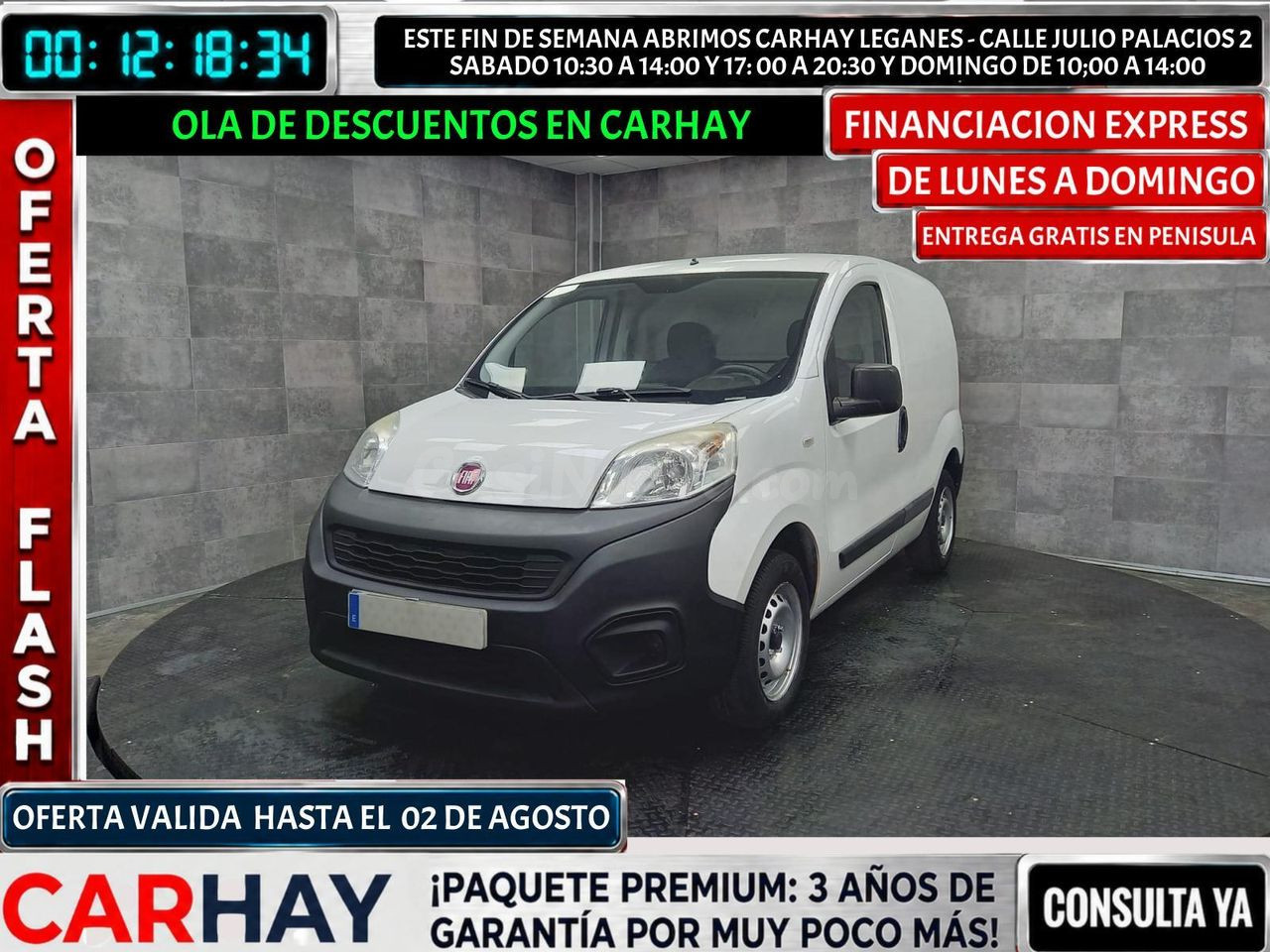 FIAT FIORINO Cargo Base 1.3 Mjet 59kW (80CV) E6