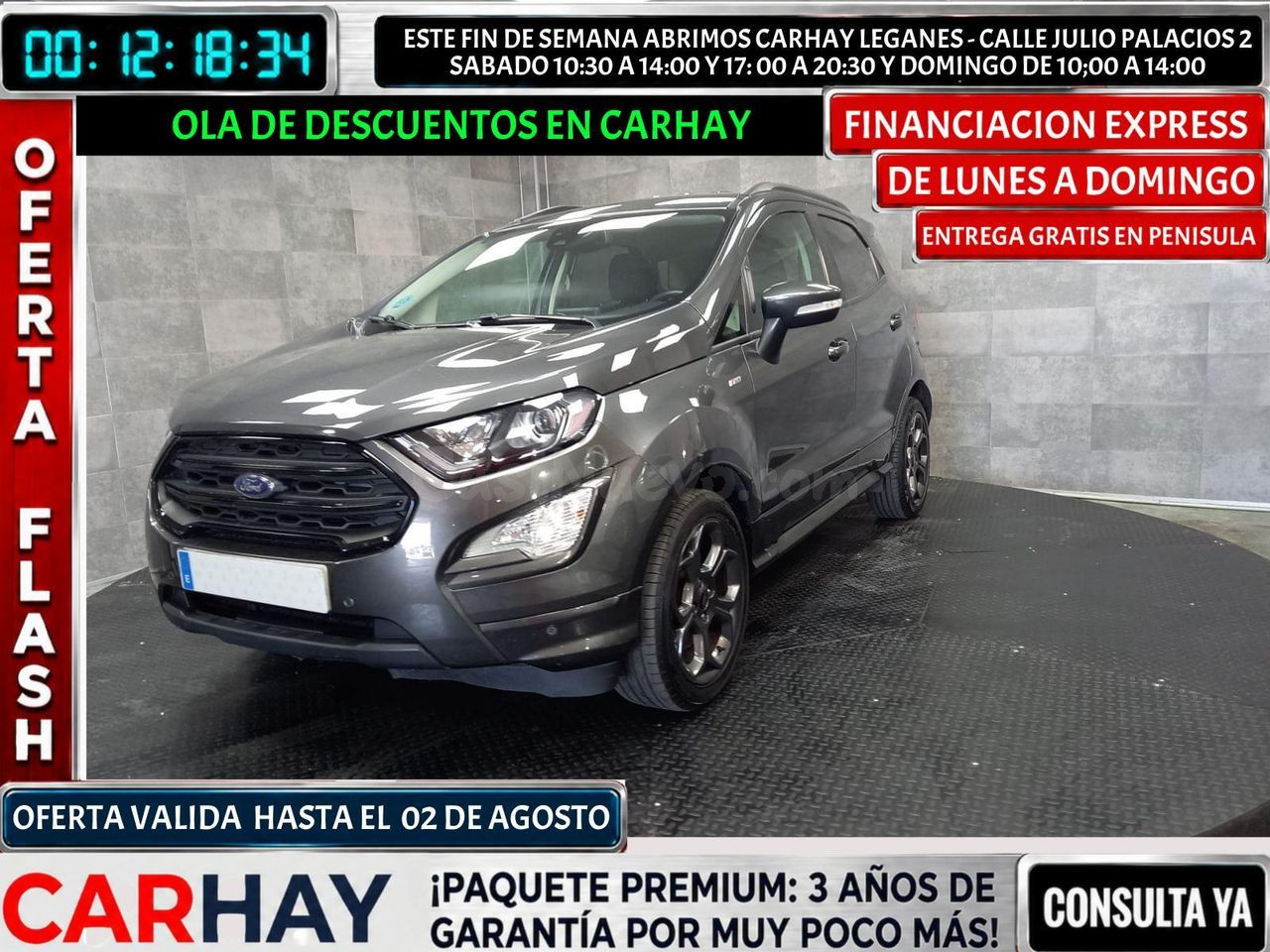 FORD ECOSPORT ST-LINE 1.0 ECOBO 125CV