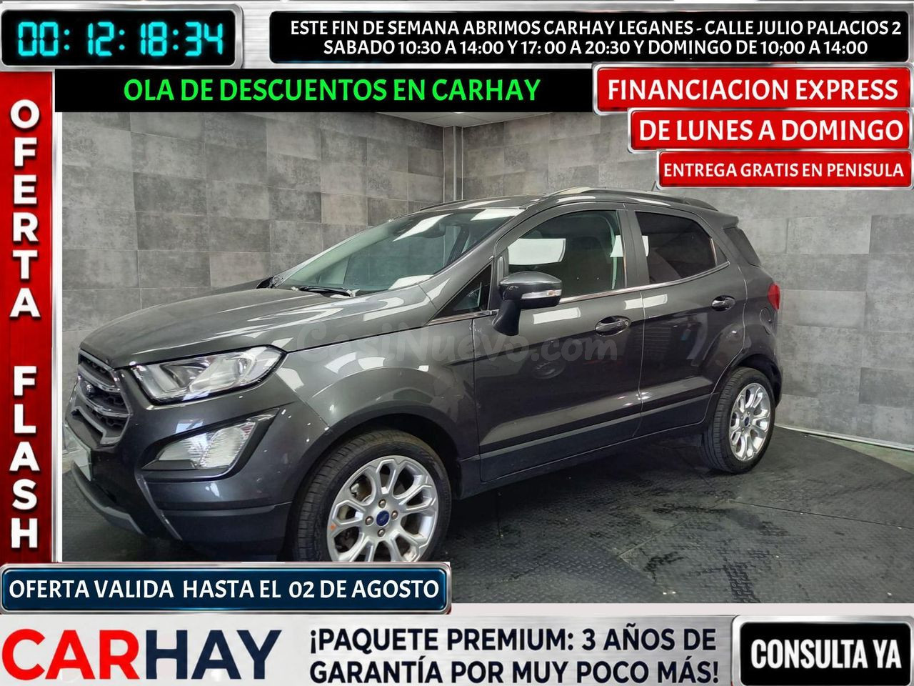 FORD ECOSPORT Titanium 1.0T EcoBoost 125 CV