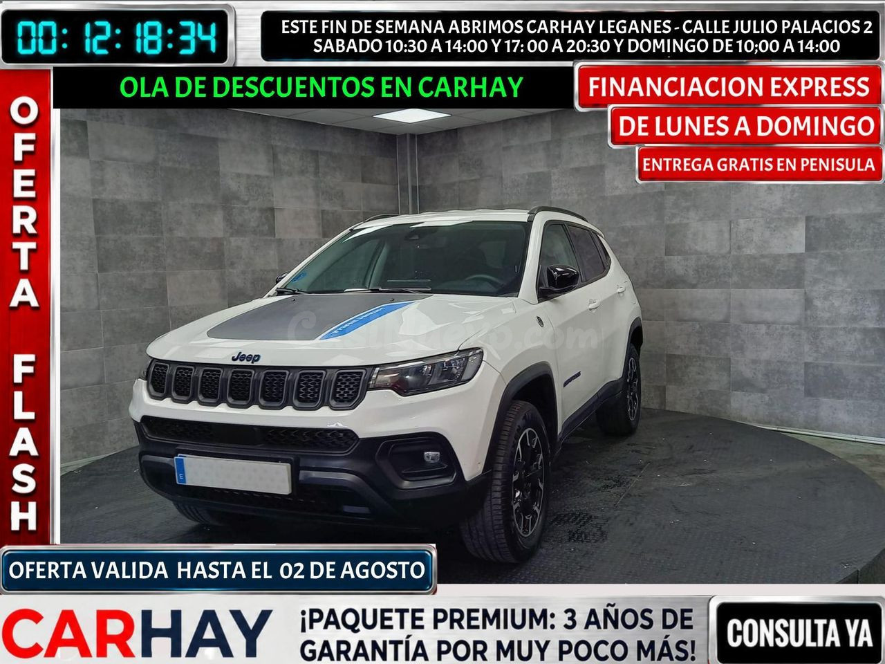 JEEP COMPASS Trailhawk 1.3 PHEV 240 CV