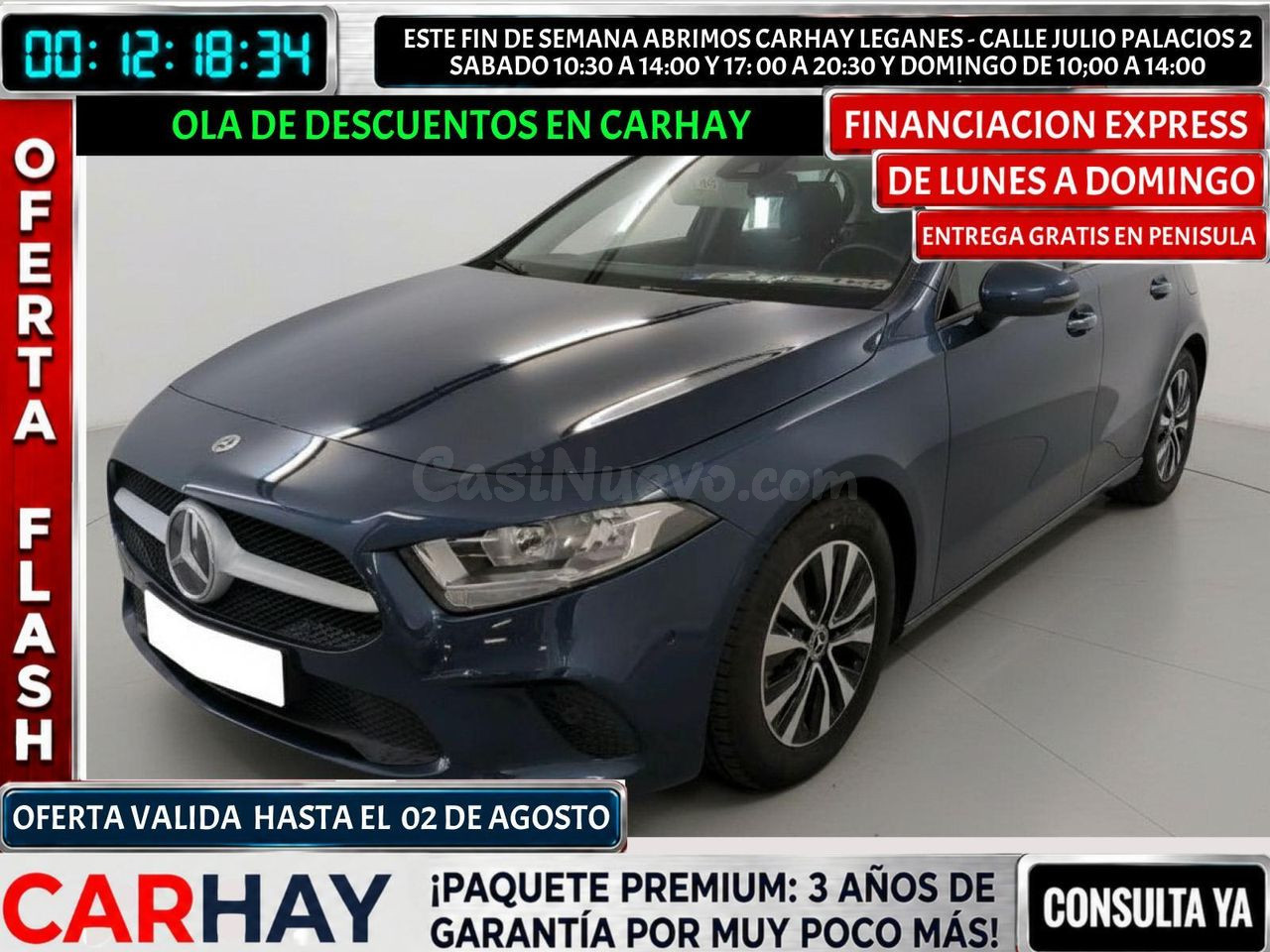 MERCEDES CLASE A 180 D BUSINESS SOLUTION ESSENTIAL