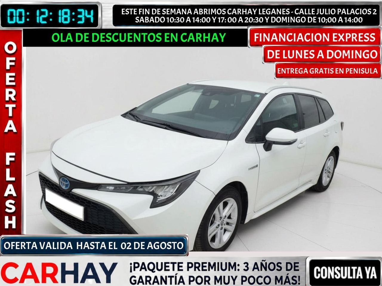 TOYOTA COROLLA 1.8 125H ACTIVE TECH E-CVT TOU SPORT